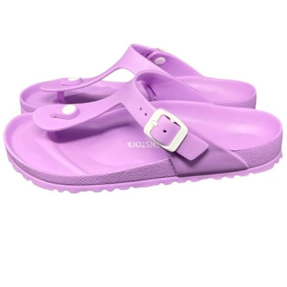 BIRKENSTOCK Gizeh Essentials Eva Lavender Fog Thong Sandal  -  38 = 8